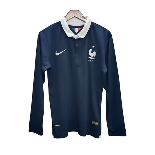 Retro France LS Home Shirt 2014 - Retro Shirt Stories