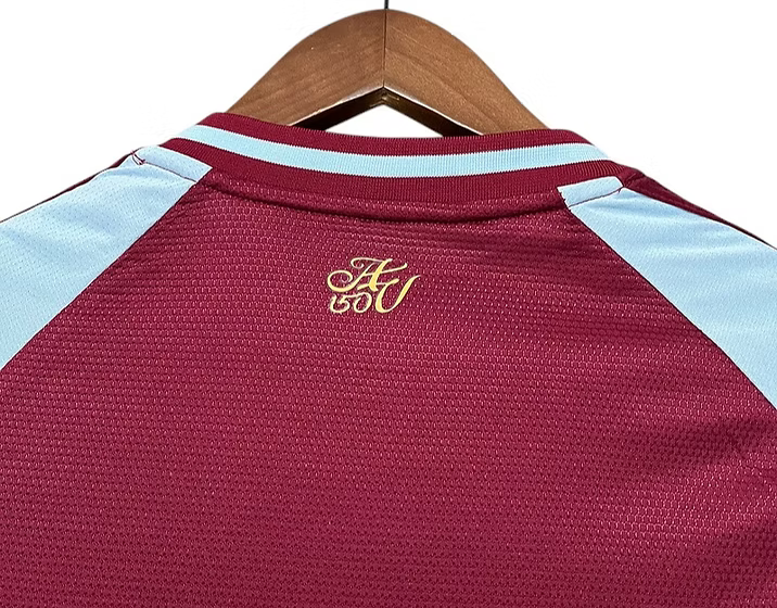 Aston Villa Home Shirt 2025/2026 - Time Warp Kits