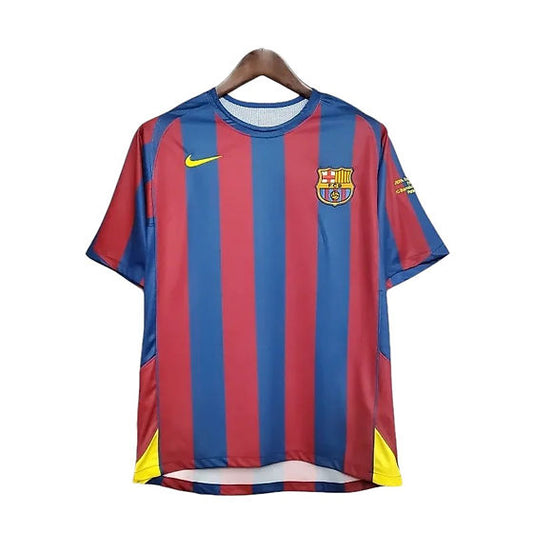 Retro Barcelona Home Shirt 2005/2006 - Retro Shirt Stories