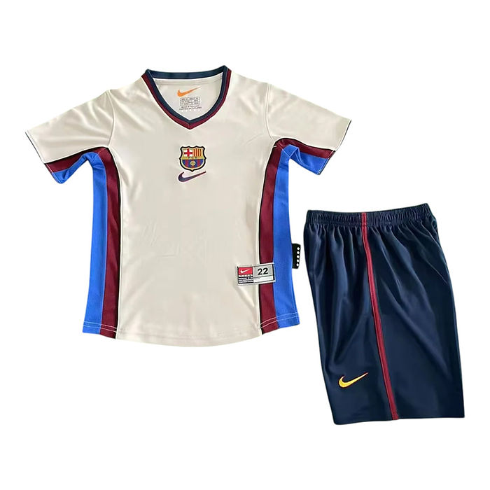 Retro Barcelona Away Kids Kit 1998/1999 - Retro Shirt Stories