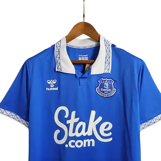Everton Home Shirt 2023/2024 - Time Warp Kits