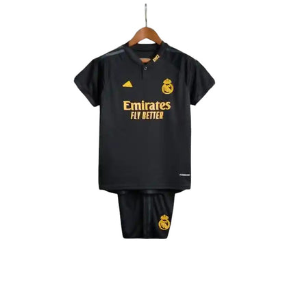 Real Madrid 3rd Kids Kit 2023/2024 - Retro Shirt Stories