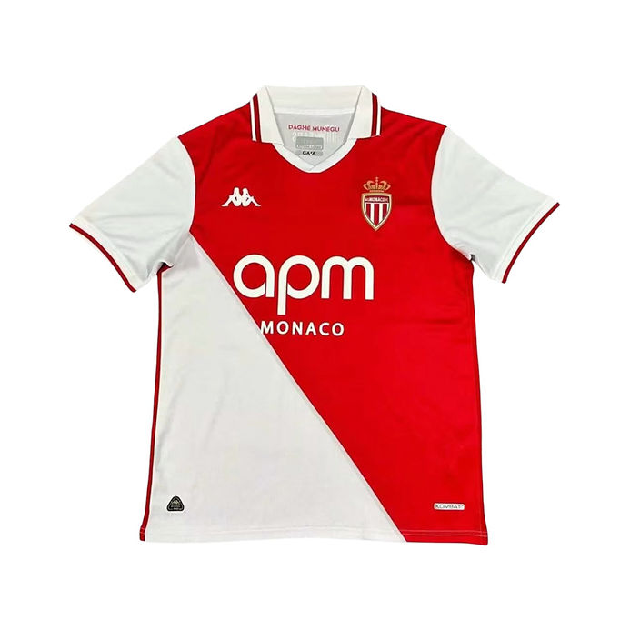 Monaco Home Shirt 2024/2025 - Retro Shirt Stories