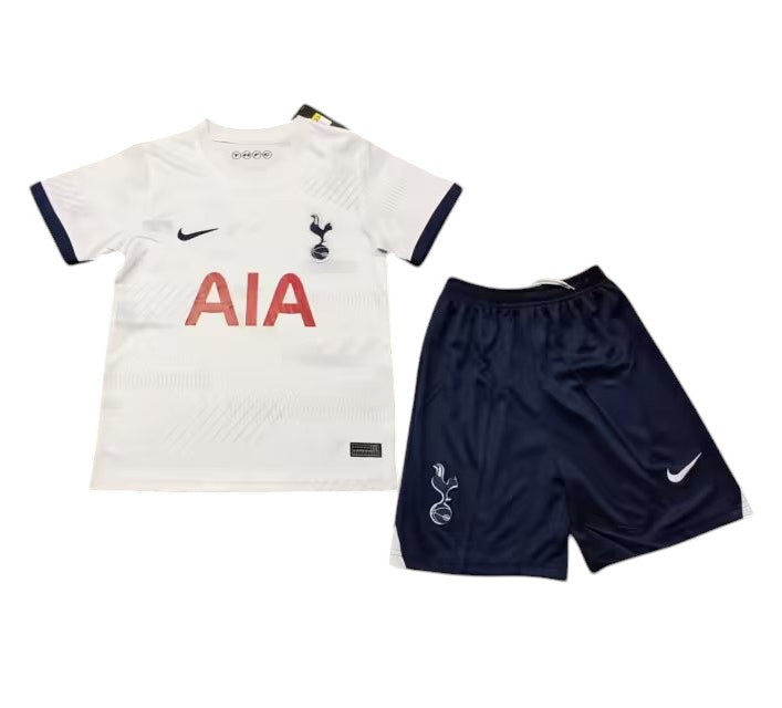 Tottenham Home Kids Kit 2023/2024 - Retro Shirt Stories