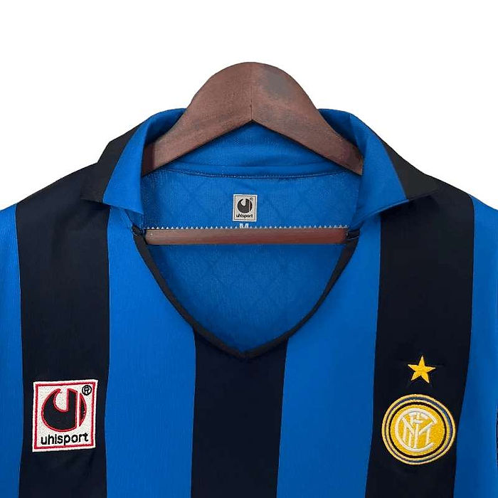 Retro Inter Milan Home Shirt 1990/1991 - Retro Shirt Stories