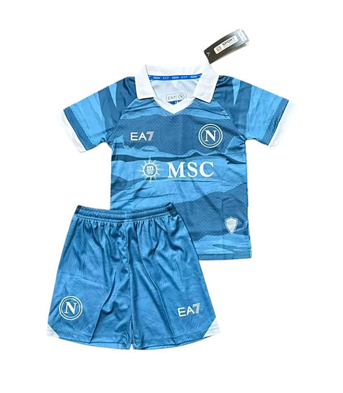 Napoli 4th Kids Kit 2024/2025 - Retro Shirt Stories