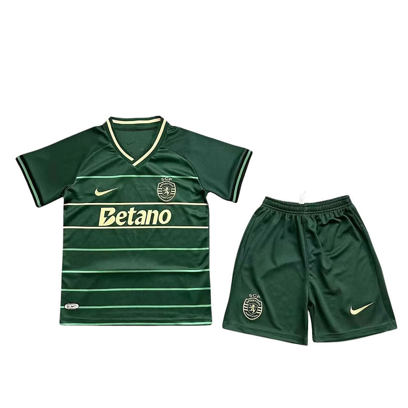 Sporting Lisbon Home Kids Kit 2024/2025 - Retro Shirt Stories