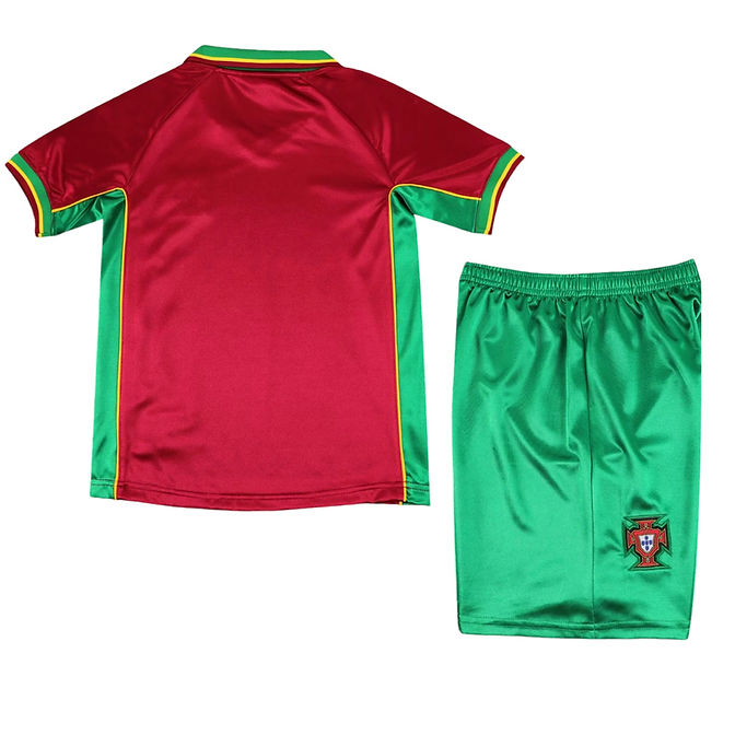 Retro Portugal Home Kids Kit 1998 - Retro Shirt Stories