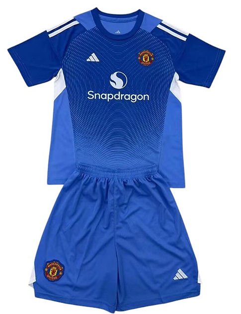Manchester United GK Kids Kit 2025/2026 - Retro Shirt Stories