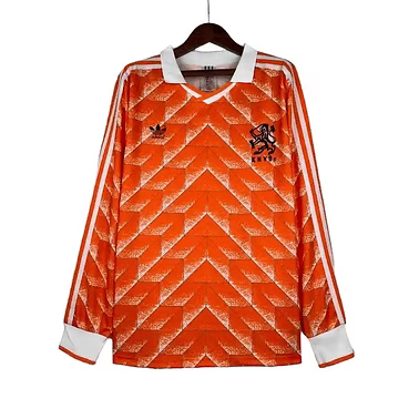 Retro Holland LS Home Shirt 1988 - Retro Shirt Stories