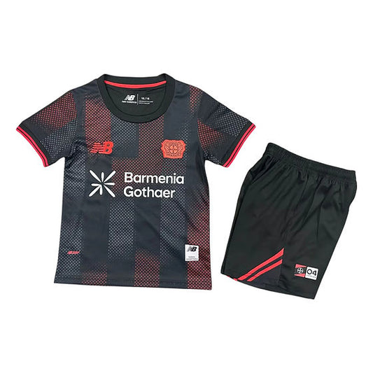 Bayer Leverkusen Home Kids Kit 2025/2026 - Retro Shirt Stories