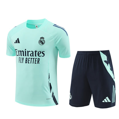 Real Madrid 2024/2025 Kids Training Kit Green - Retro Shirt Stories