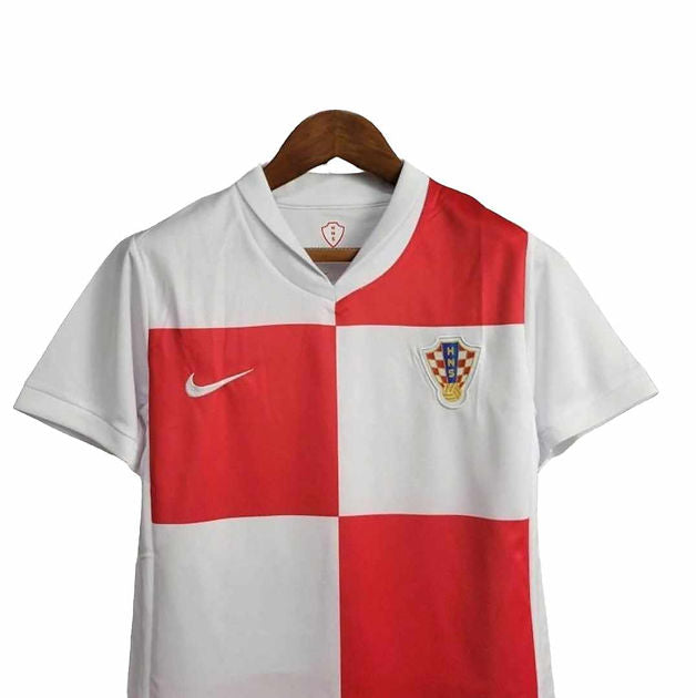 Croatia Home Kids Kit 2024 - Retro Shirt Stories