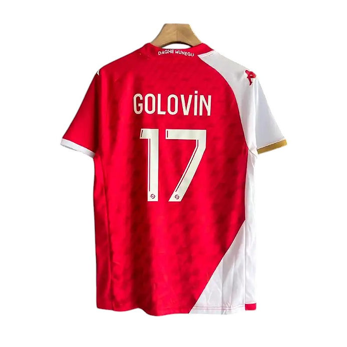 Monaco Home Shirt 2023/2024 - Retro Shirt Stories