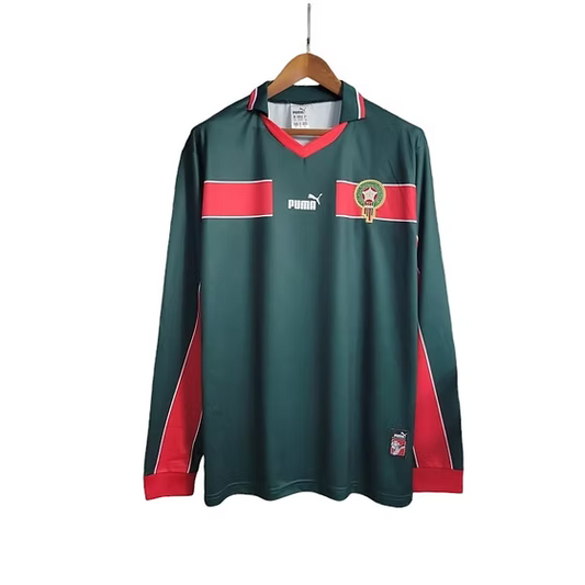 Retro Morocco LS Away Shirt 1998 - Retro Shirt Stories