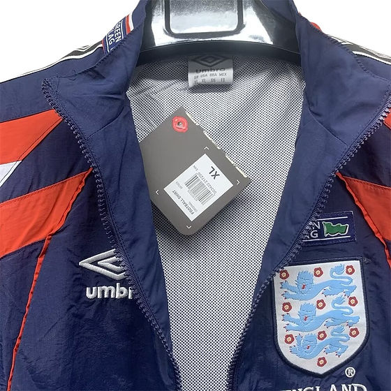 Retro England 1996 Zip-up Jacket - Retro Shirt Stories