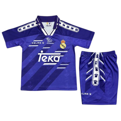 Retro Real Madrid Away Kids Kit 1994/1996 - Retro Shirt Stories