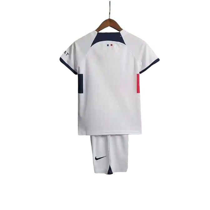 PSG Away Kids Kit 2023/2024 - Retro Shirt Stories