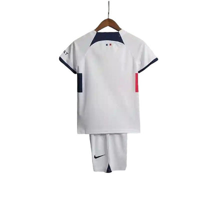 PSG Away Kids Kit 2023/2024 - Retro Shirt Stories