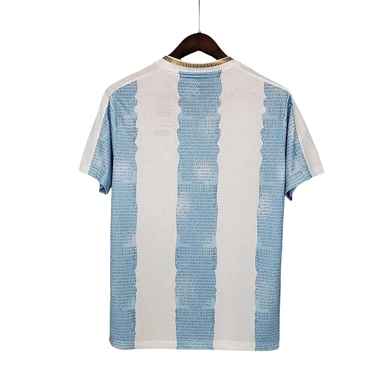 Argentina Home Shirt 2021 - Retro Shirt Stories