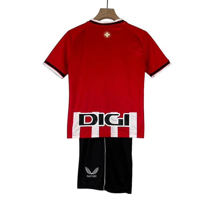 Athletic Bilbao Home Kids Kit 2023/2024 - Retro Shirt Stories
