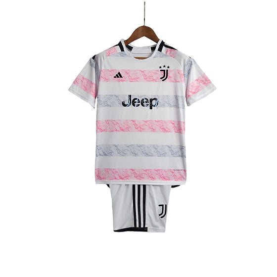 Juventus Away Kids Kit 2023/2024 - Retro Shirt Stories