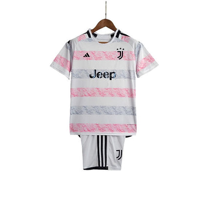Juventus Away Kids Kit 2023/2024 - Retro Shirt Stories