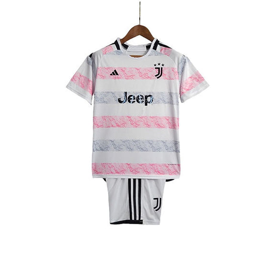 Juventus Away Kids Kit 2023/2024 - Retro Shirt Stories