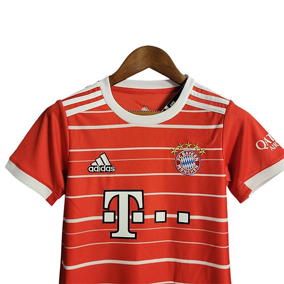 Bayern Munich Home Kids Kit 2022/2023 - Retro Shirt Stories