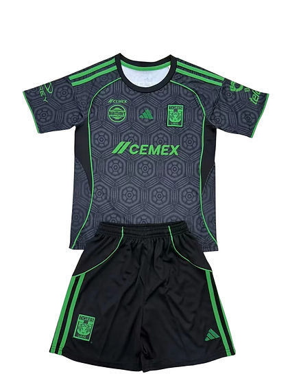 Tigres 3rd Kids Kit 2025/2026 - Retro Shirt Stories