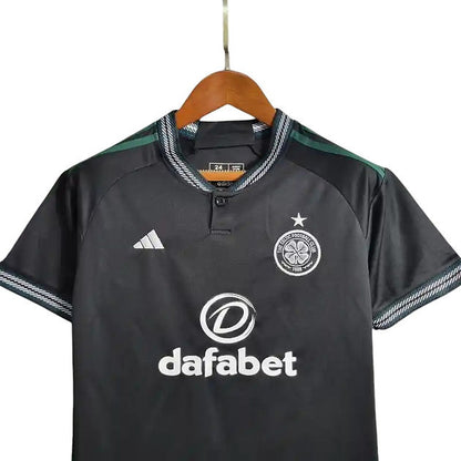 Celtic Away Kids Kit 2023/2024 - Retro Shirt Stories