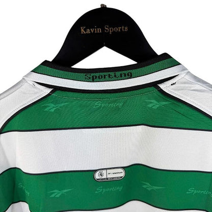 Retro Sporting Lisbon Home Shirt 2000/2001 - Retro Shirt Stories
