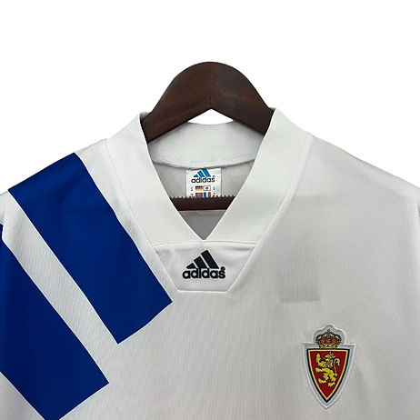 Retro Real Zaragoza Home Shirt 1992/1993 - Retro Shirt Stories
