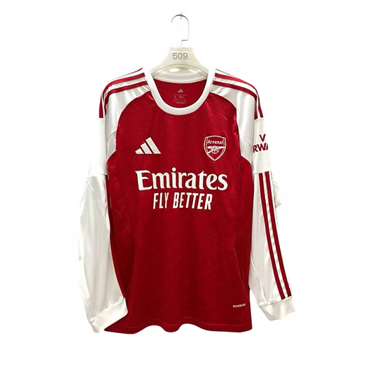 Arsenal LS Home Shirt 2025/2026 - Time Warp Kits