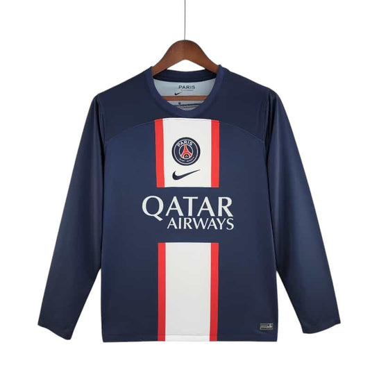 PSG LS Home Shirt 2022/2023 - Retro Shirt Stories