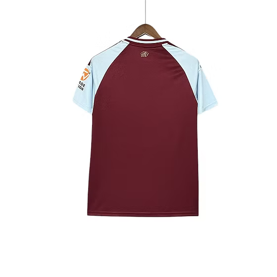 Aston Villa Home Shirt 2025/2026 - Time Warp Kits