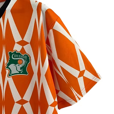 Ivory Coast Home Shirt 2023 - Retro Shirt Stories
