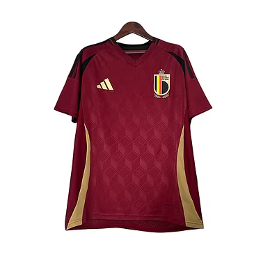 Belgium Home Shirt 2024 - Retro Shirt Stories