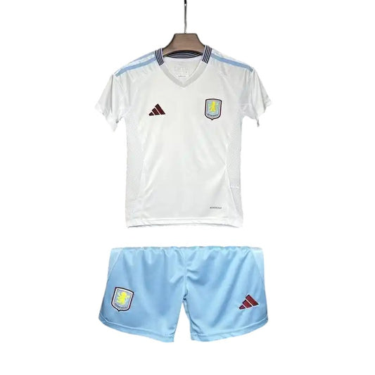 Aston Villa Away Kids Kit 2024/2025 - Retro Shirt Stories