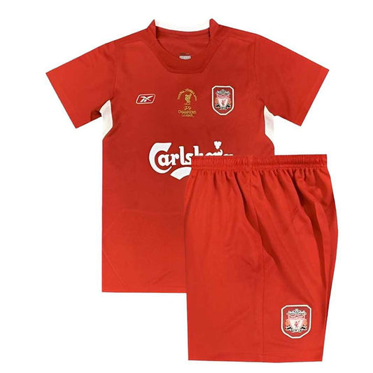 Liverpool Home Kids Kit 2004/2005 - Retro Shirt Stories