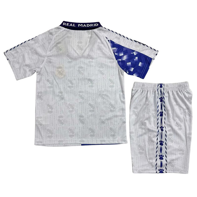 Retro Real Madrid 3rd Kids Kit 1996/1997 - Retro Shirt Stories