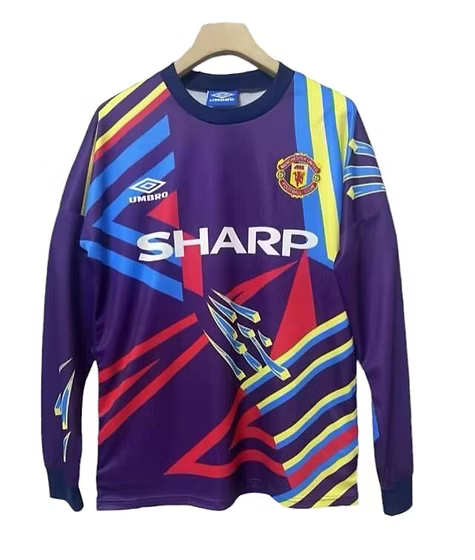 Retro Manchester United GK Shirt 1992/1993 - Retro Shirt Stories