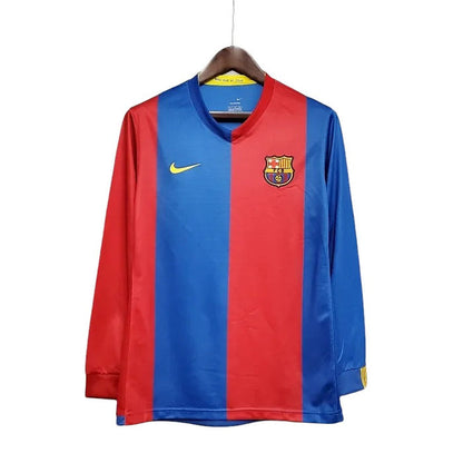 Retro Barcelona LS Home Shirt 2006/2007 - Retro Shirt Stories