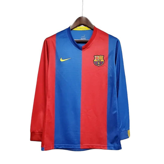 Retro Barcelona LS Home Shirt 2006/2007 - Retro Shirt Stories