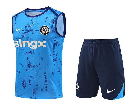 Chelsea 2024/2025 Training Vest Kit Light - Retro Shirt Stories