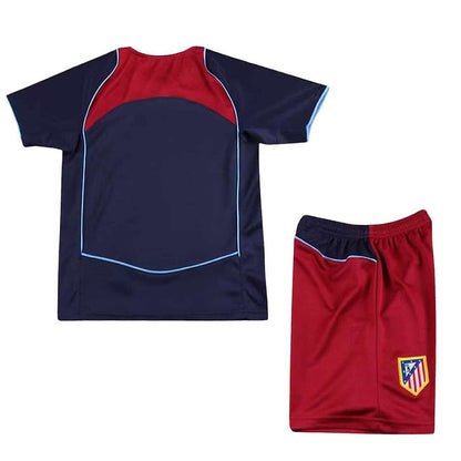 Retro Atlético Madrid Away Kids Kit 2004/2005 - Retro Shirt Stories