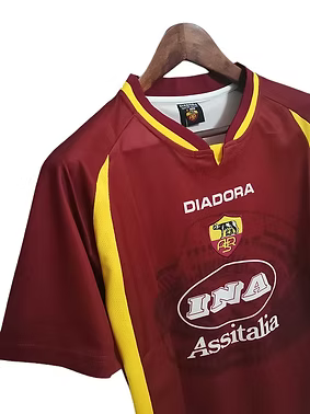Retro Roma Home Shirt 1997/1998 - Retro Shirt Stories