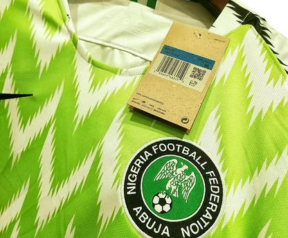 Retro Nigeria Home Shirt 2018 - Retro Shirt Stories