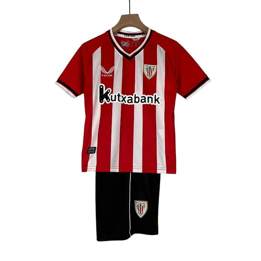 Athletic Bilbao Home Kids Kit 2023/2024 - Retro Shirt Stories