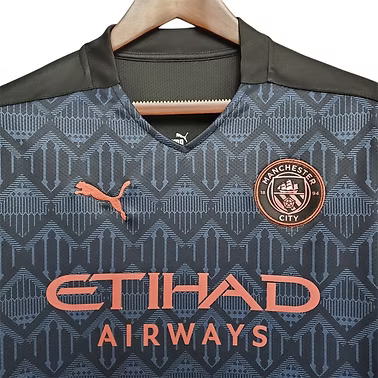 Manchester City Away Shirt 2020/2021 - Retro Shirt Stories